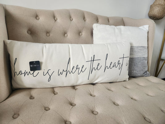 Home Is Where The Heart Is Pillow