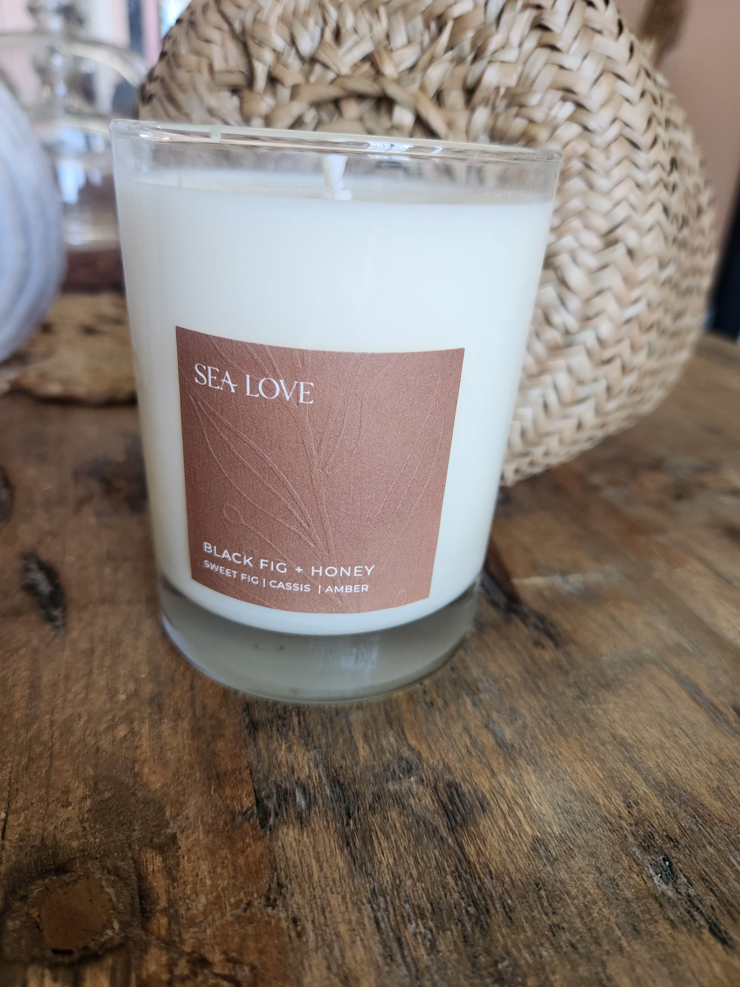 Black Fig & Honey Sea Love Candle