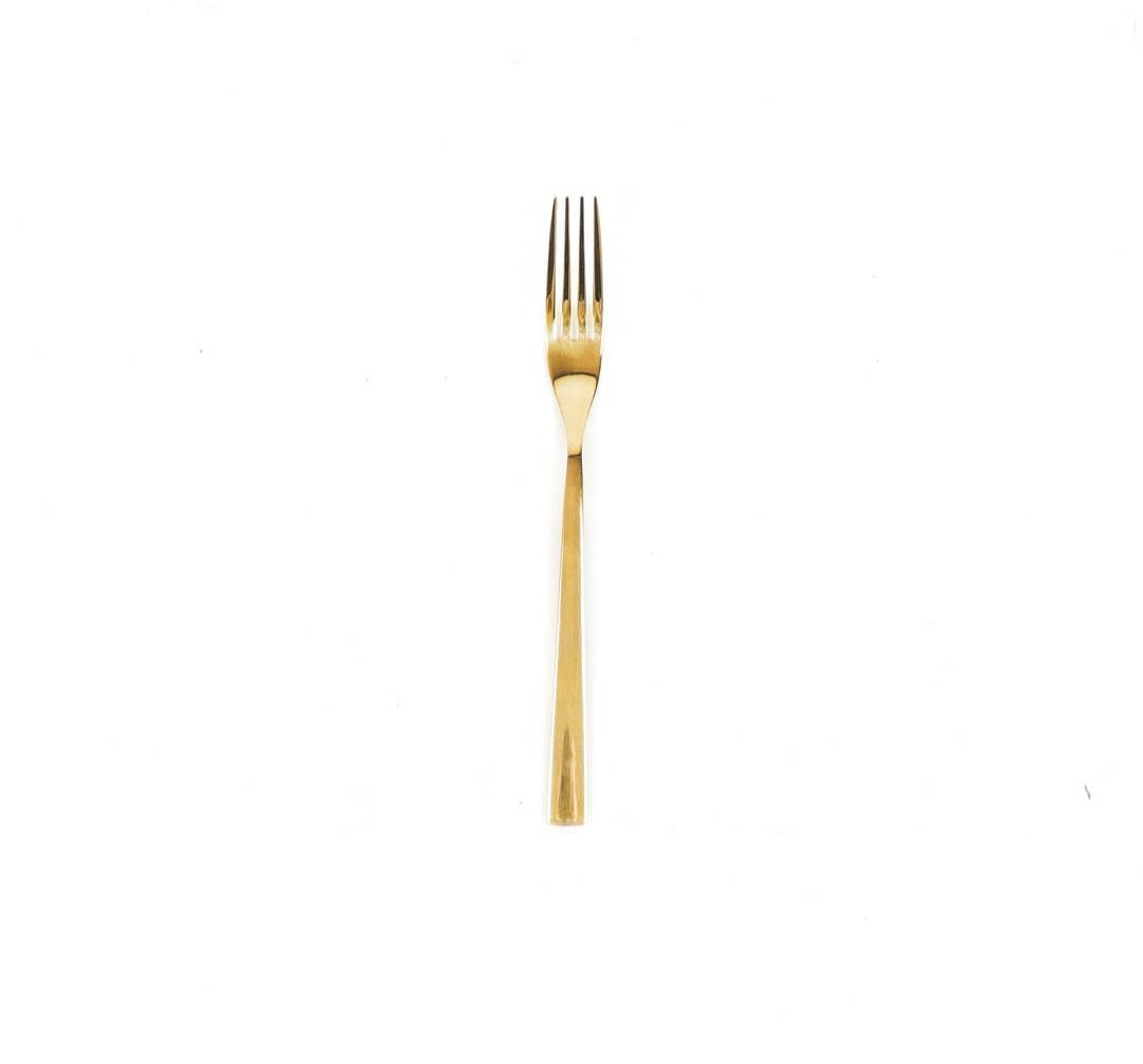 Stainless Steel 12 Piece Golden Cutlery Set