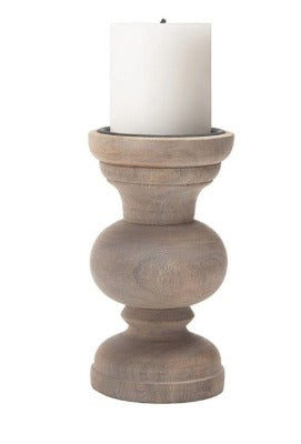 Wooden Brown Majestic Candle Stand