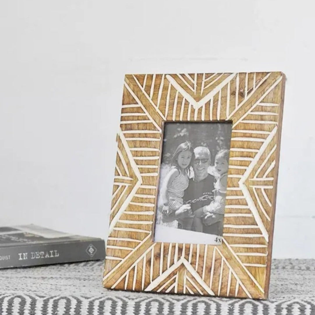 4x6 Arrow Pattern Photo Frame